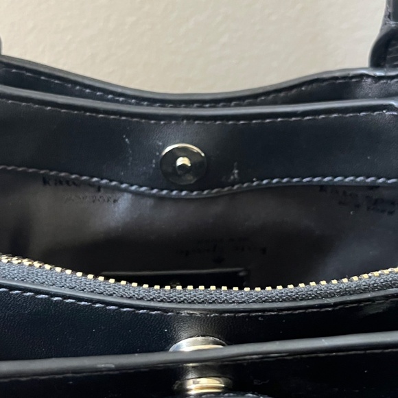 Kate Spade Dumpling Small Satchel in Black - Picture 12 of 14